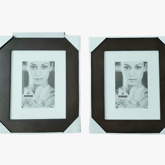 Malden Accents Kohls 2 Wood Photo Frames Poshmark